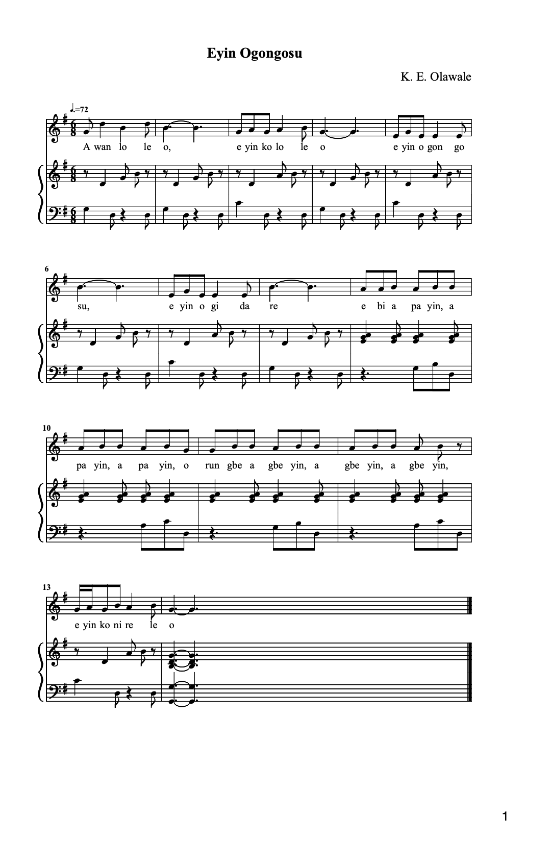 Preview for Eyin Ogongosu