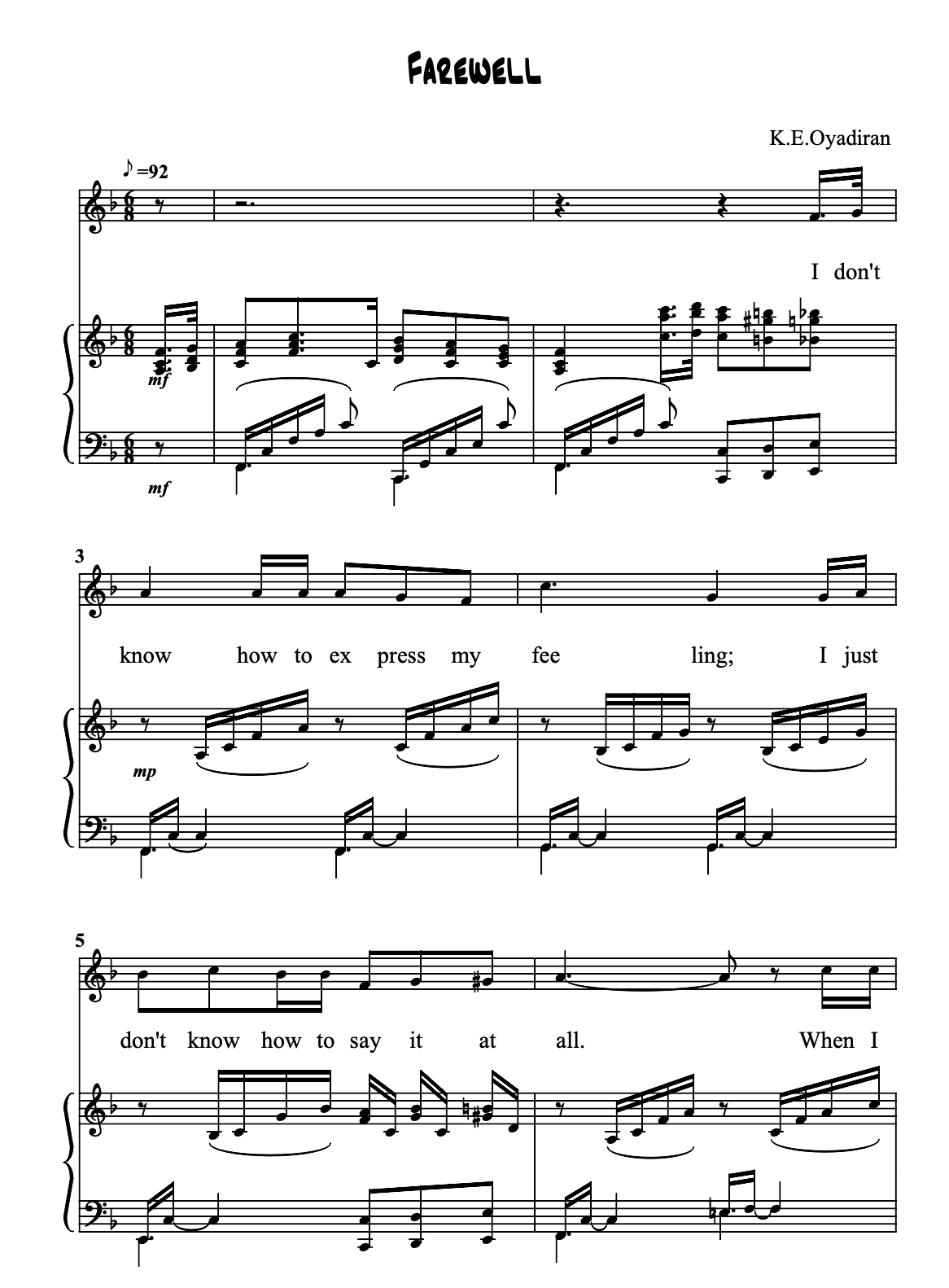 Preview for Farewell