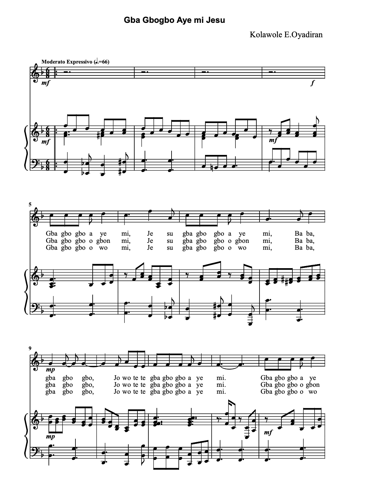 Preview for Gba Gbogbo Aye mi