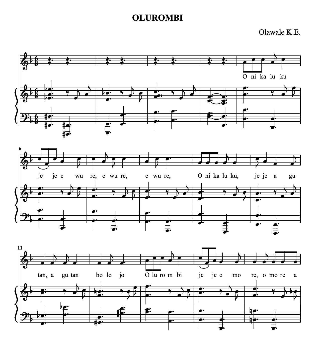 Preview for Olurombi