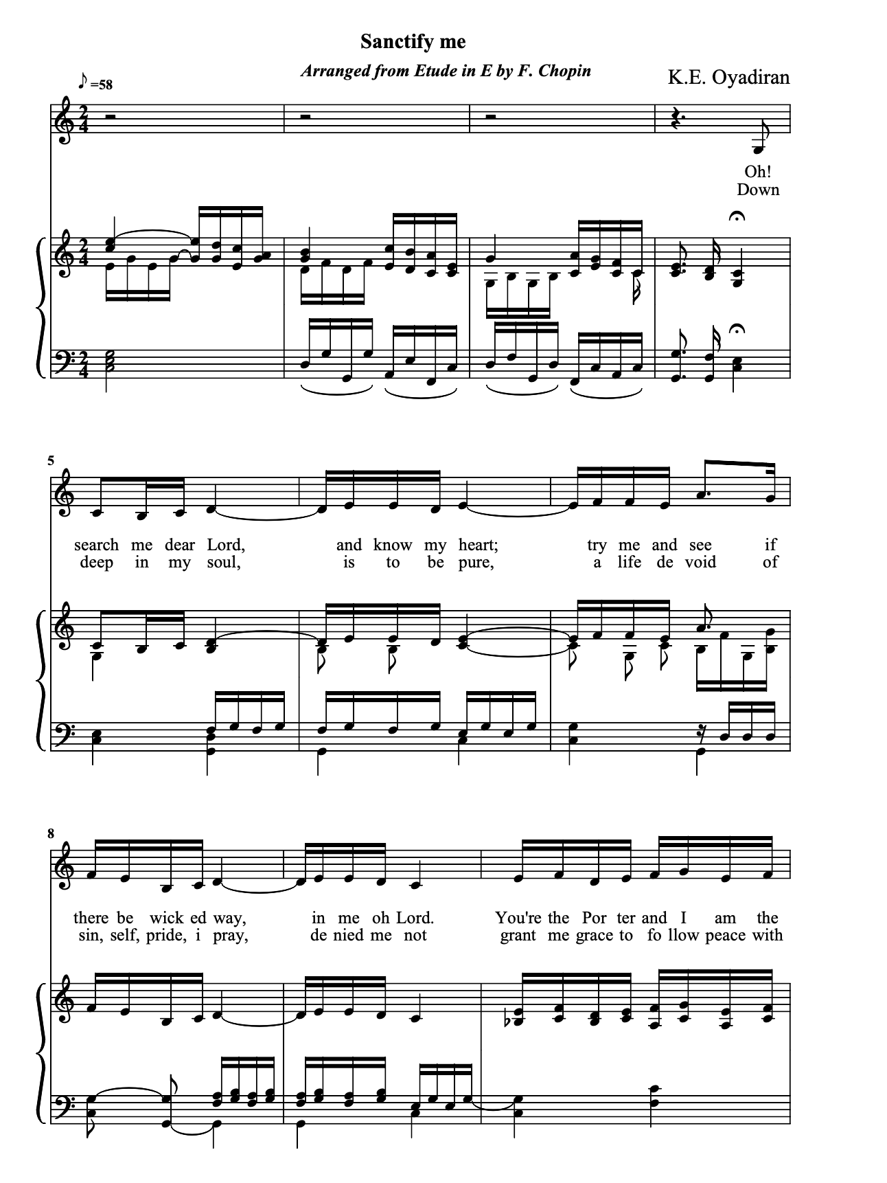 Preview for Sanctify Me