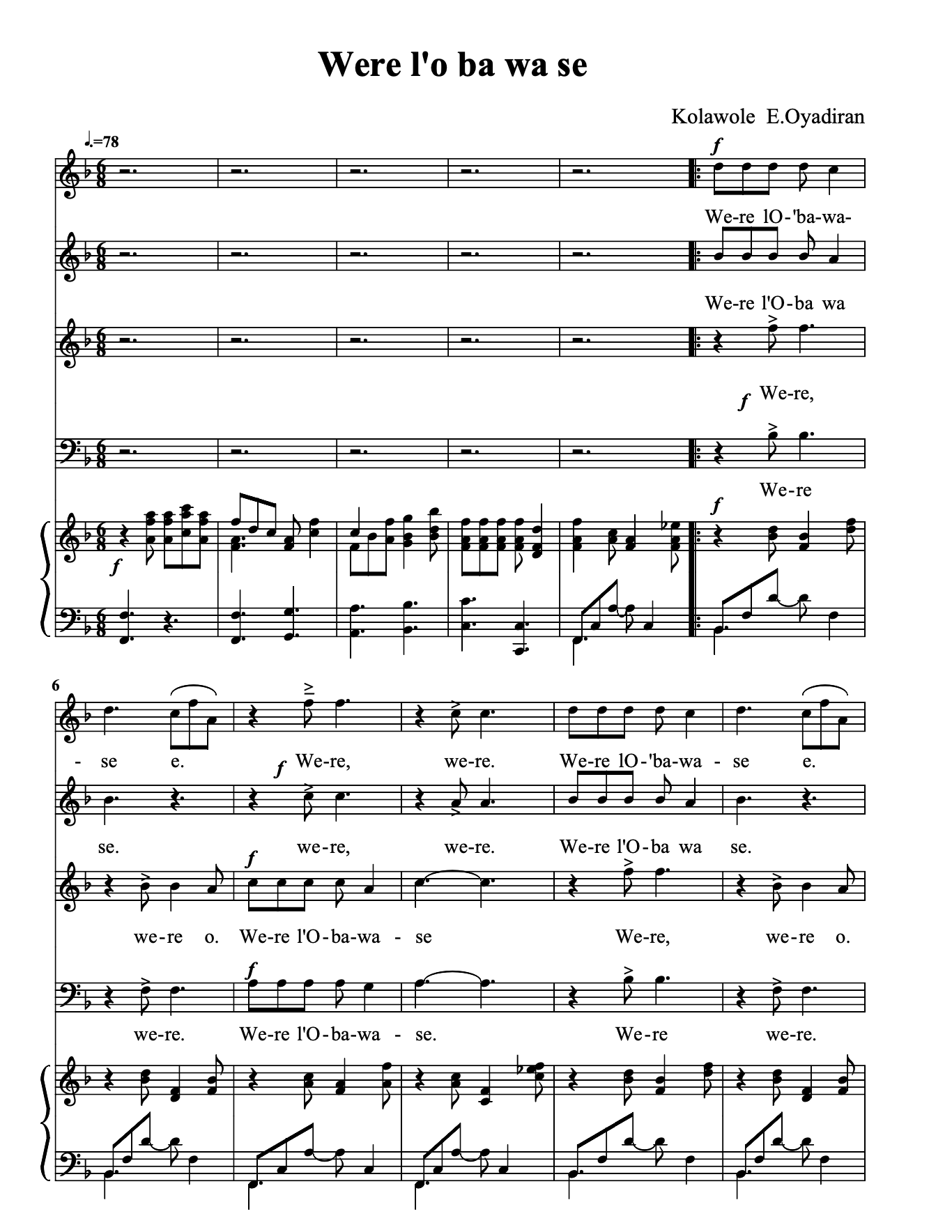 Preview for Were Lo Ba Wa Se